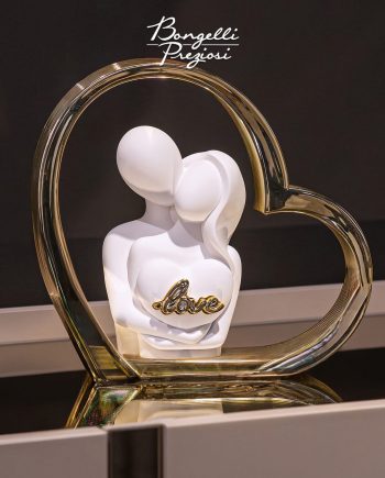 COPPIA CUORE LOVE ORO