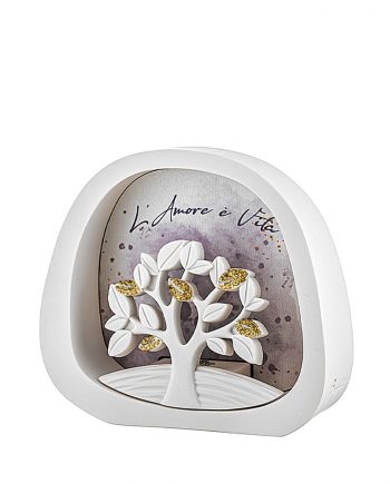 Quadretto Luminoso Albero della Vita Oro