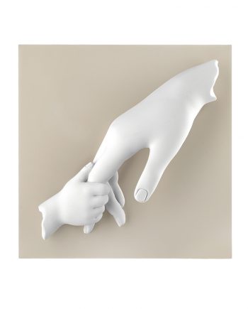 Quadretto Nocciola Mano nella Mano