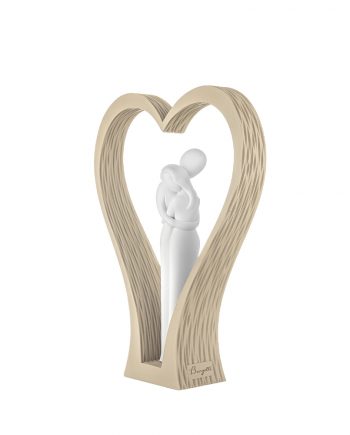 Bongelli – Scultura Nocciola Cuore Abbraccio