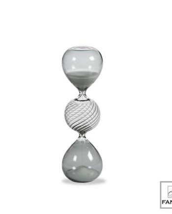 BOMBONIERA CLESSIDRA GRIGIA PICCOLA 5 min