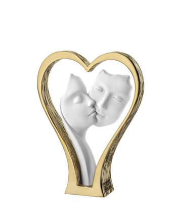 Bongelli – Scultura Oro Cuore Visi