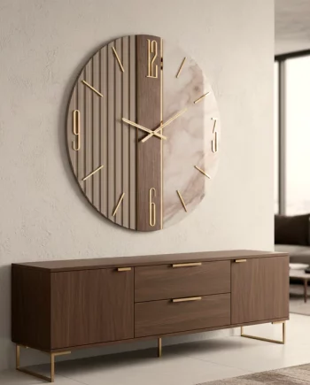 Orologio da Parete Moderno ASTRO Tortora