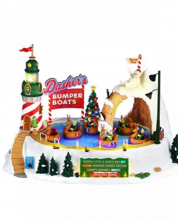 Lemax Dasher'S Bumper Boats