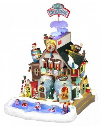 Lemax Santa'S Hot Springs Oasis