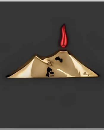 Bongelli Quadretto Vesuvio Nero/Oro