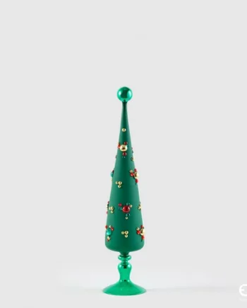 ALBERO BOLLE VERDE h.52cm