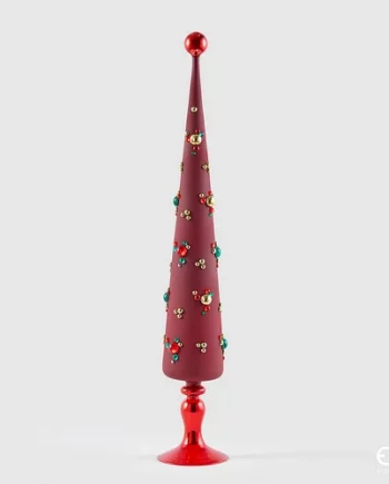 ALBERO BOLLE ROSSO h.70cm