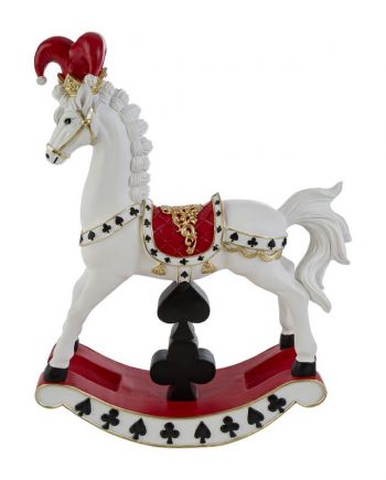 CAVALLUCCIO POKER IN RESINA 39541