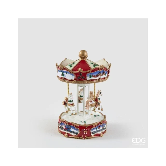 Carillon Natalizio Cavallo Giostra