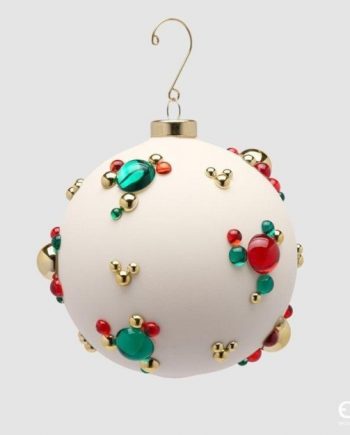 Sfera Bolle Bianca EDG D.12Cm