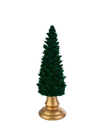 ALBERO VELLUTO VERDE IN RESINA 39132