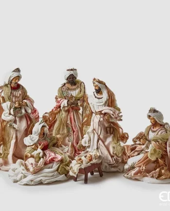 Natività MULTICOLOR h.46 Cm EDG