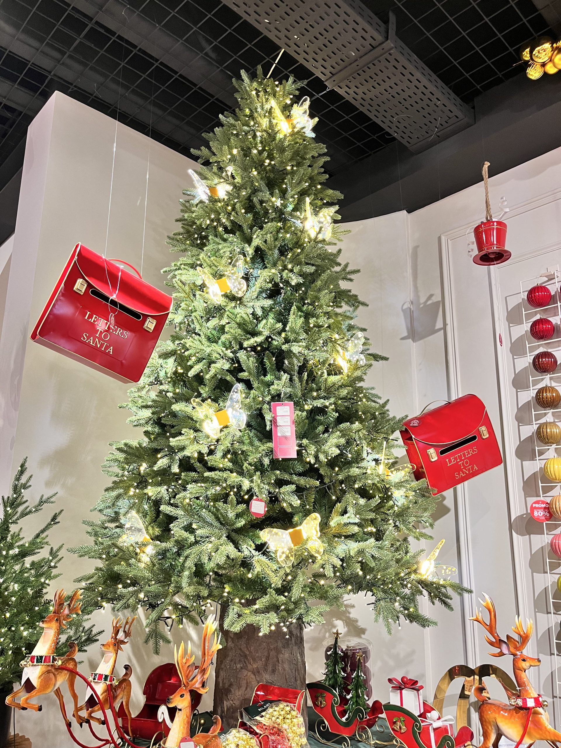 Farfalle Per Albero di Natale SERIE 10pz