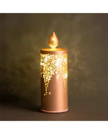 CANDELA ROTANTE VETRO C/LED 80825
