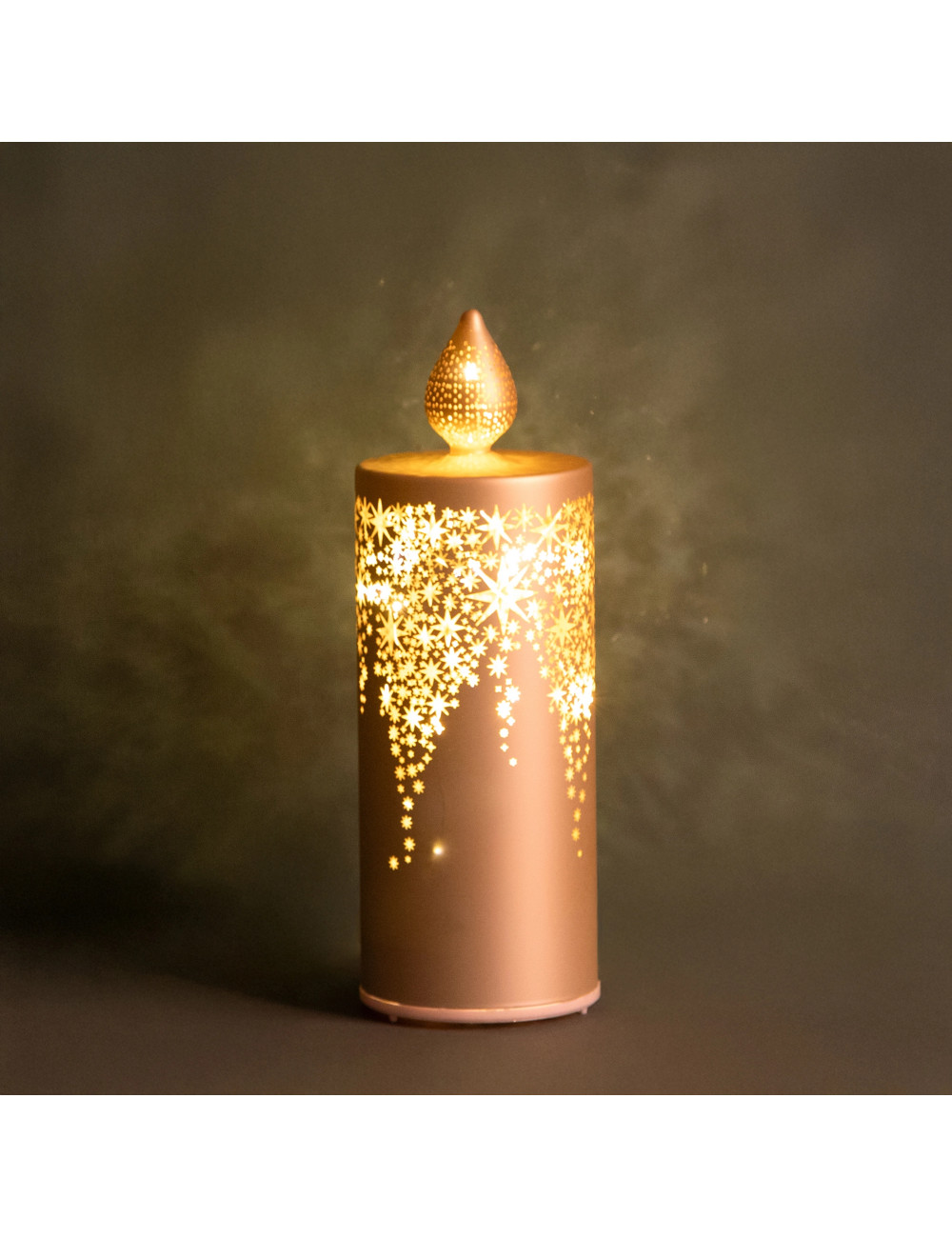 CANDELA ROTANTE VETRO C/LED 80825