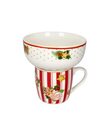 MUG CON CIOTOLA SET 2PZ LE CHICCHE